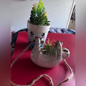 Cute faux plant bundle